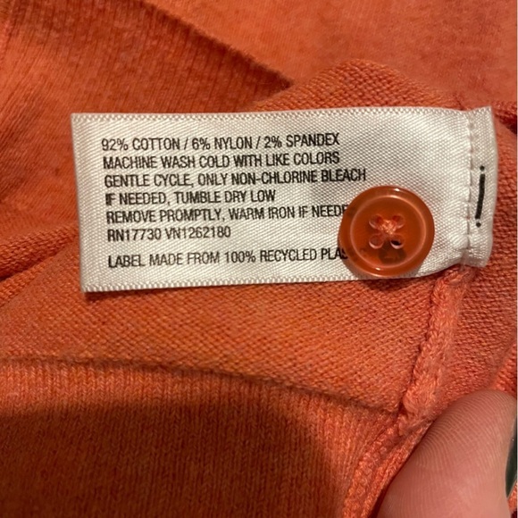 Merona Coral Cardigan 3/4 Sleeve - Picture 5 of 5